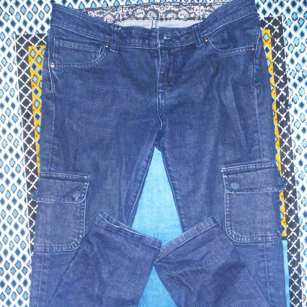 Patagonia Cargo Blue Jeans Size 28
